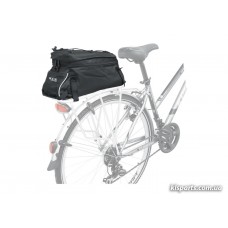 Сумка на багажник KLS Courier (об'єм 8+3 л) чорний