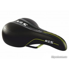 Сідло KLS Comfortline чорний/зелений