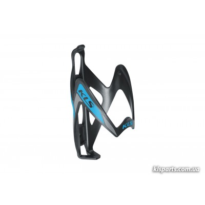 Флягодержатель KLS Patriot черный / синий пластиковый