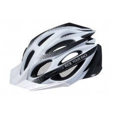 Шолом R2 Pro-Tec біло-чорний розмір M 56 - 58 см