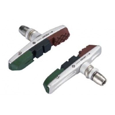 Колодки тормозные Alligator VB-660 72 мм для V-Brake серебристые