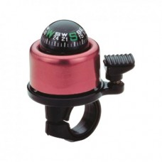 Дзвоник NUVO NH-B406APC Compass хомут 22.2-25.4 мм рожевий