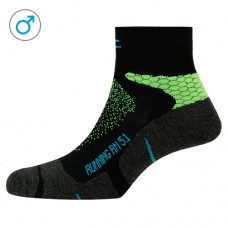 Шкарпетки P.A.C. RN 5.1 Running Pro Short Men. колір Neon Green. розмір 40-43