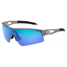 Окуляри Relax Quadra 2019 оправа сіра лінза димчаста REVO ICEBLUE (CAT.2)