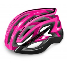 Шолом R2 Evolution 2020 колір рожево-чорний глянцевий р. M: 54-58 cm