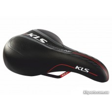 Сідло KLS Comfortline чорний/червоний