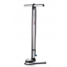 Насос підлоговий алюмінєвий високого об'єму GIYO GF-71HV з манометром та універсальним клапаном