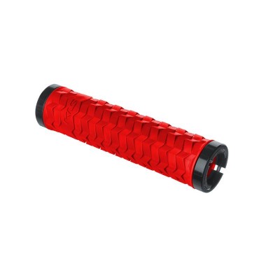Ручки руля KLS Poison Double LockOn красный 