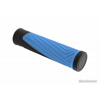 Ручки руля KLS Advancer 17 2Density голубые 