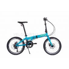 Складаний велосипед Langtu K16(16-SPT) 20" Matt Blue /Green