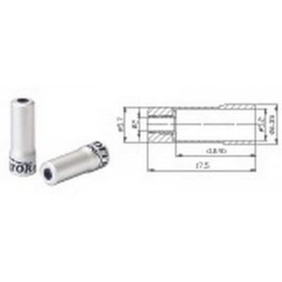 Наконечник Alligator для рубашки переключения серебристый. уп.20 шт Наконечник Alligator для рубашки переключения серебристый. уп.20 шт