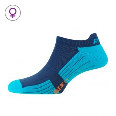 Шкарпетки жіночі P.A.C. Bike Footie Zip Neon Blue 38-41