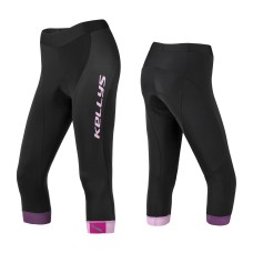 Велотруси жіночі KLS MADDIE без лямок 3/4 рожевий XL